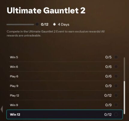 Ultimate Gauntlet 2 Full Completion Objective ✅